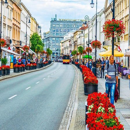 Elegant Apartment Warsaw Promenade Bagian luar foto