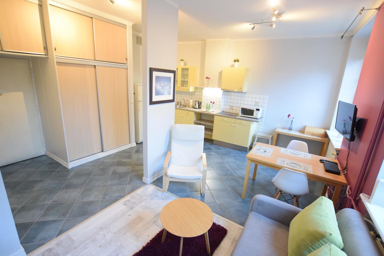 Elegant Apartment Warsaw Promenade Bagian luar foto