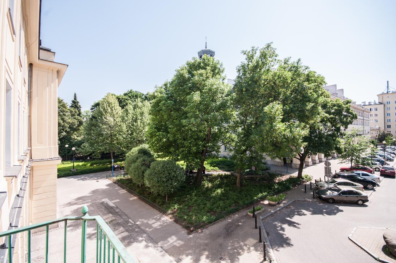 Elegant Apartment Warsaw Promenade Bagian luar foto